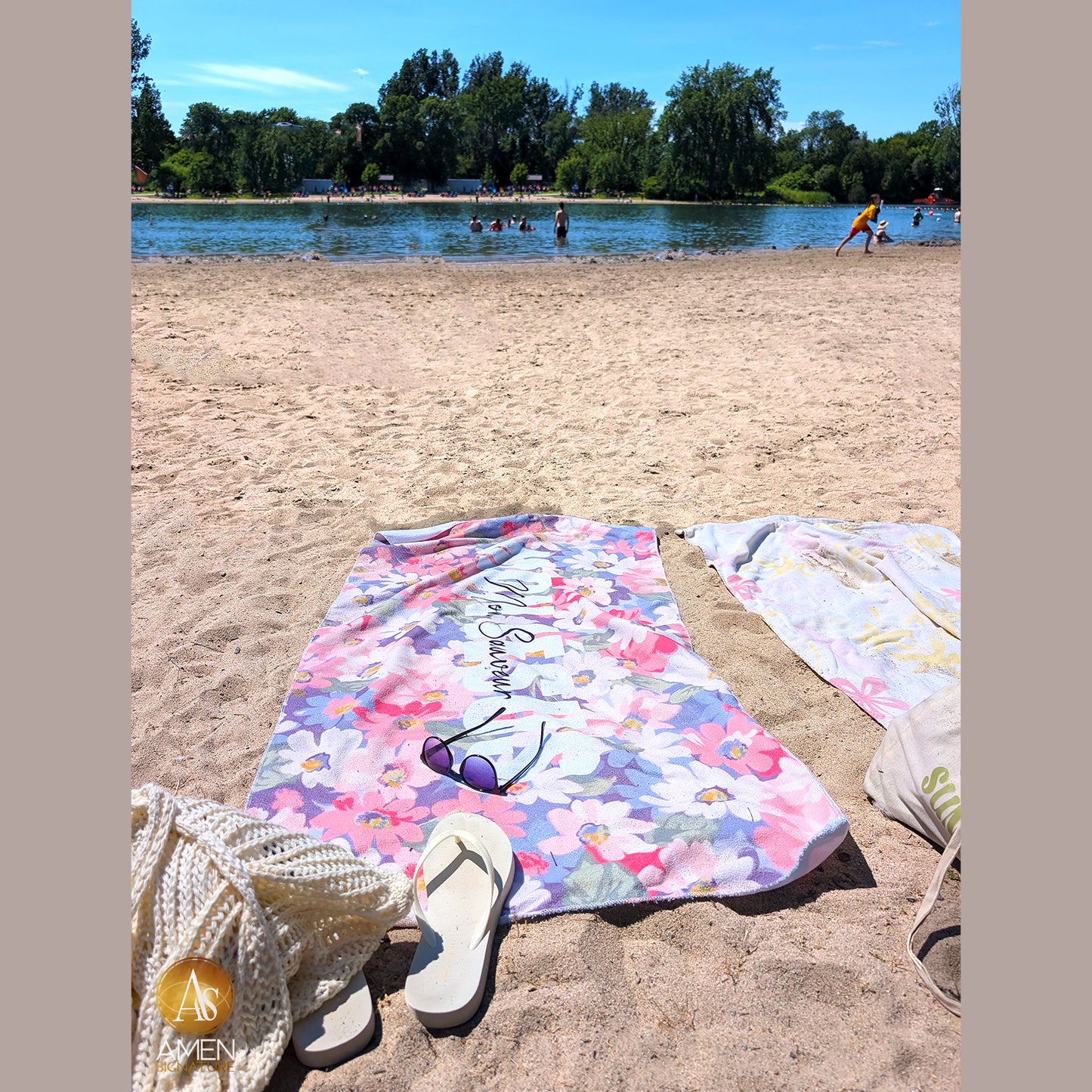 Serviette de plage - Mon Jésus, mon Sauveur