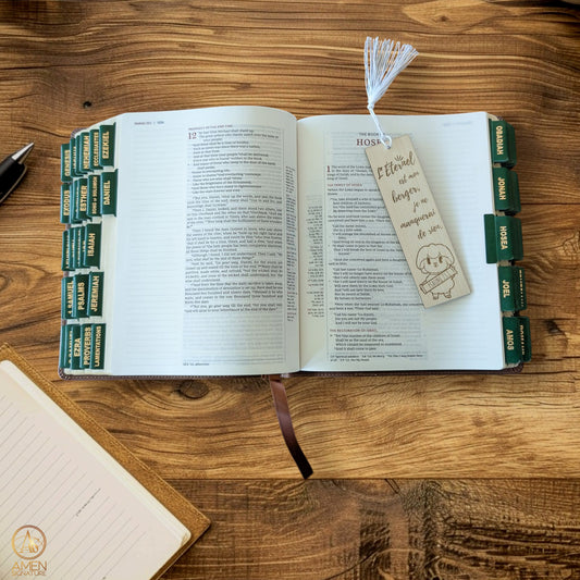 Marque-page en bois - L’Éternel est mon berger