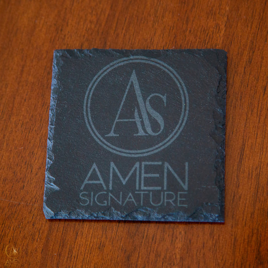 Ensemble de sous-verres - Amen Signature - Rond ou carré