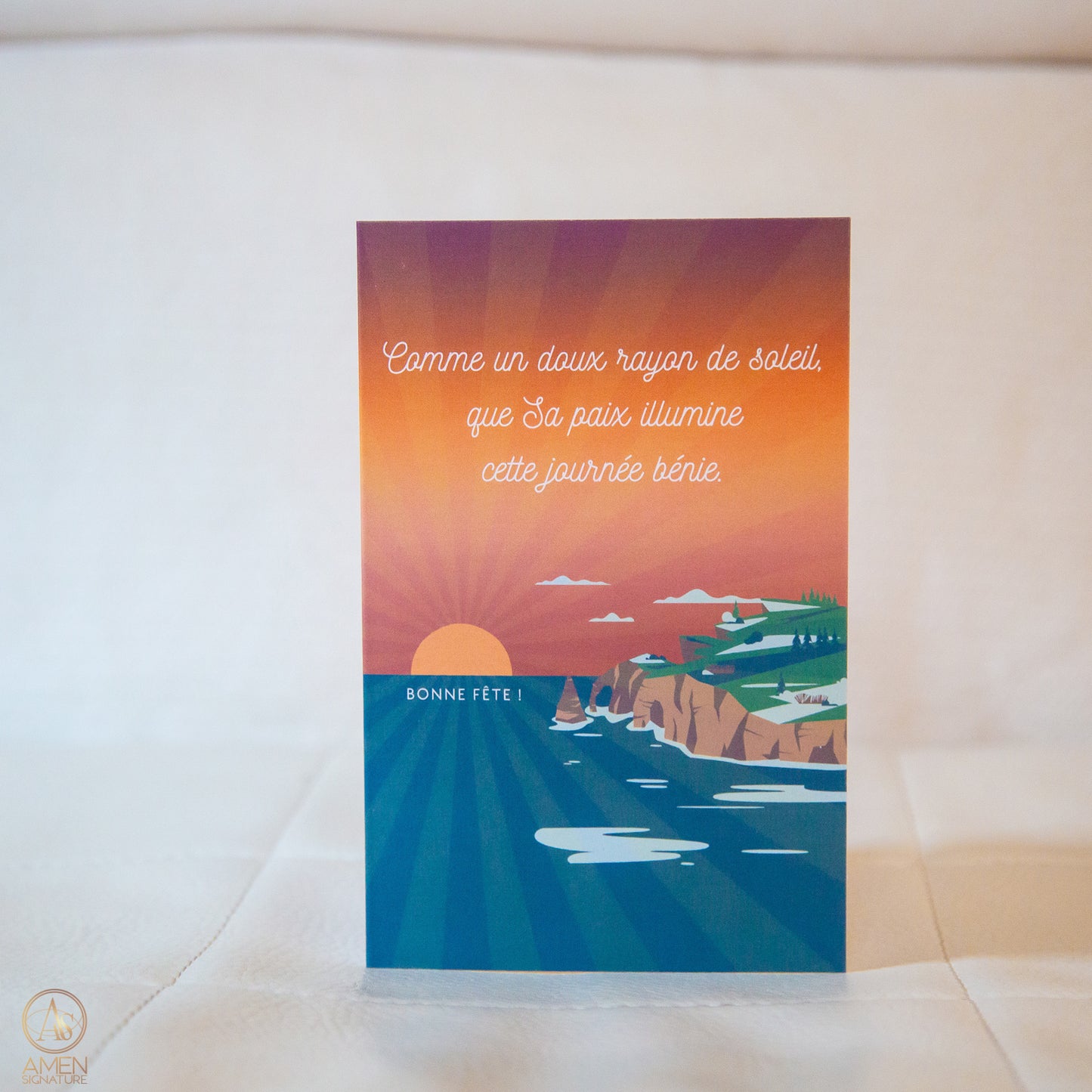 Carte de souhait - Anniversaire de naissance - Doux rayon de soleil