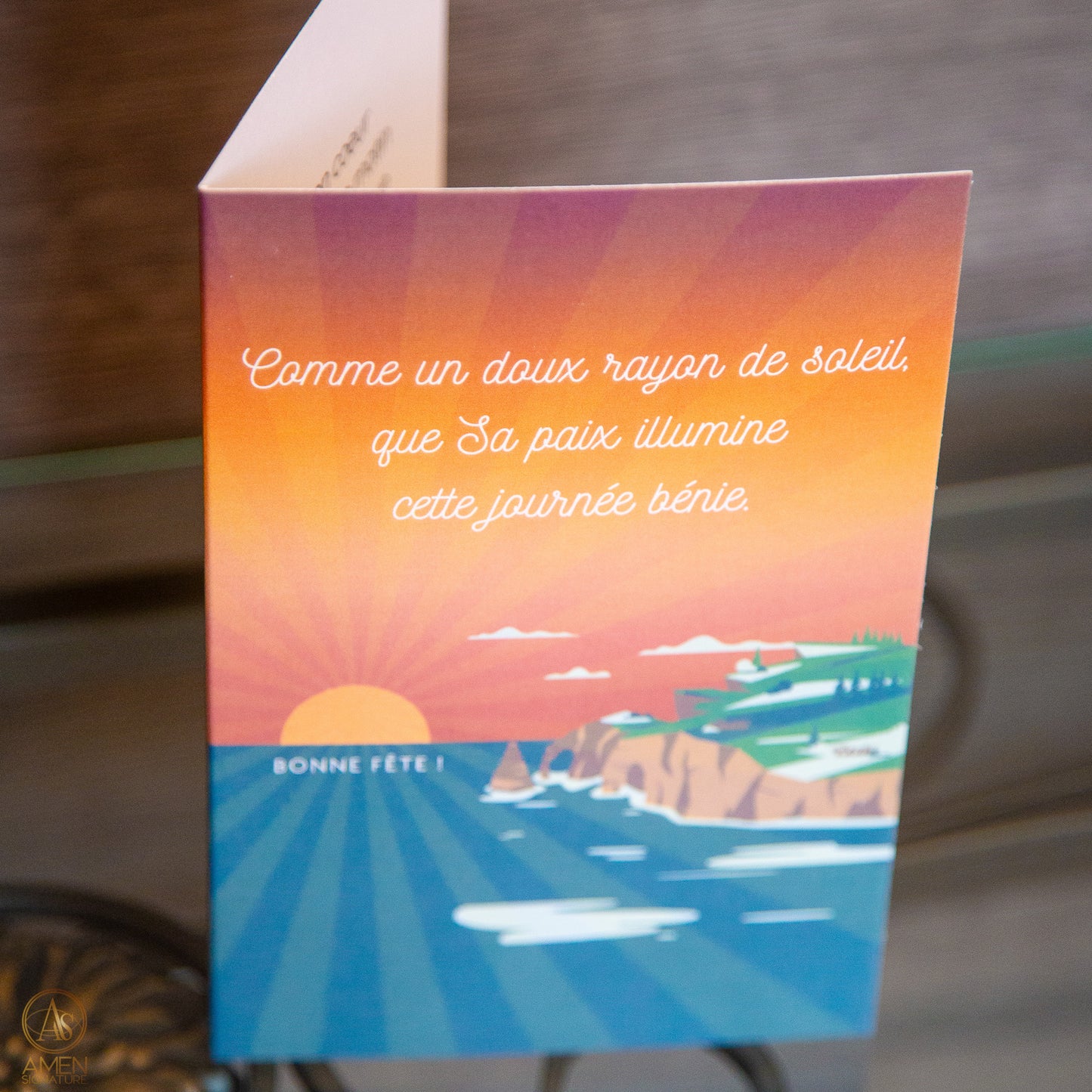 Carte de souhait - Anniversaire de naissance - Doux rayon de soleil