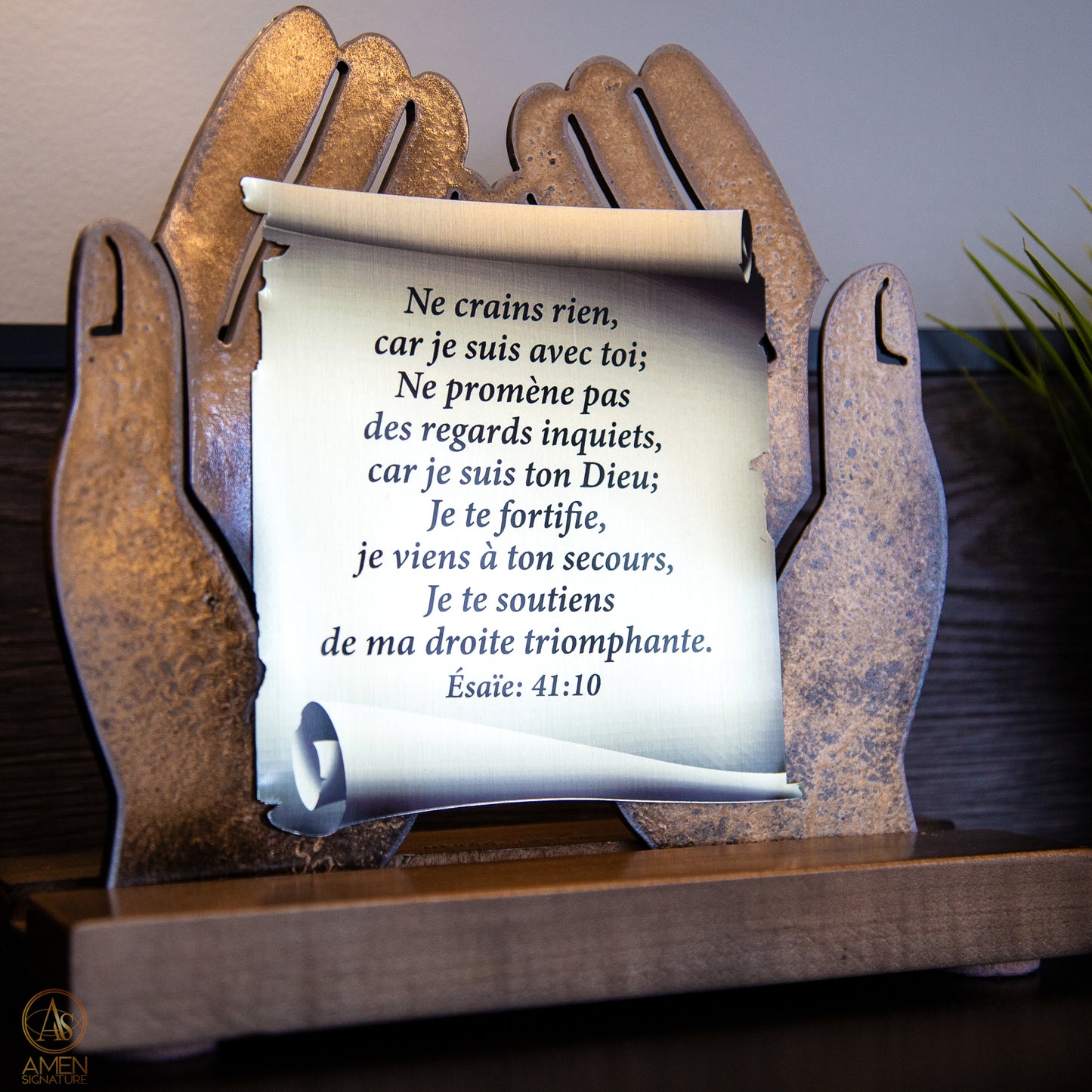 Oeuvre de bureau - Ma grâce te suffit